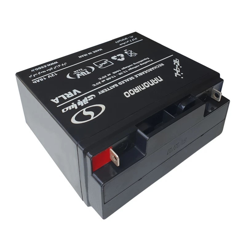 باتری 12 ولت 18 آمپر صبا باتری مدل 12V-18Ah سیلداسید