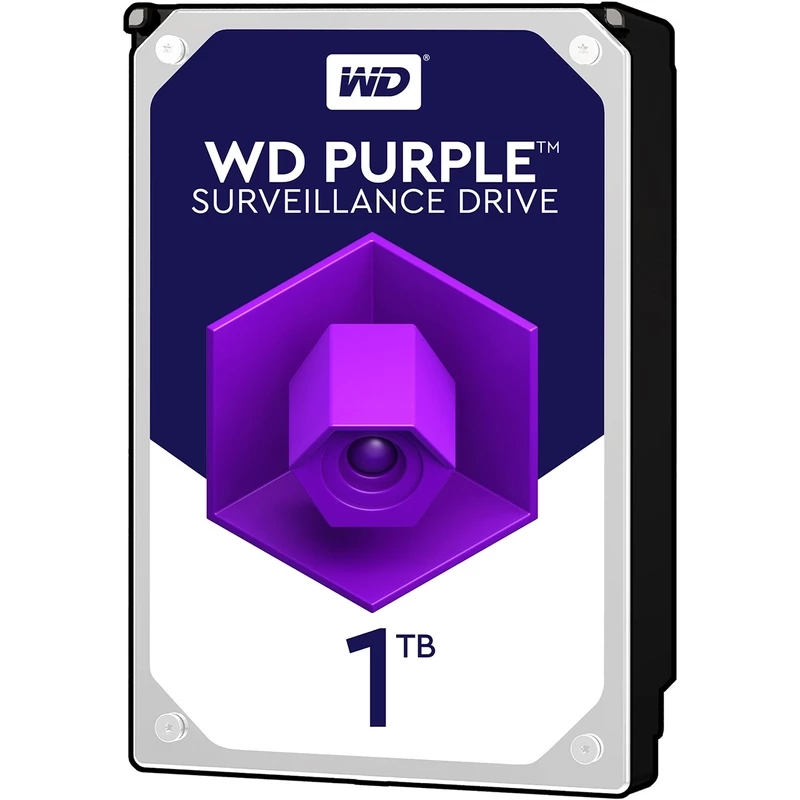 هارد اینترنال بنفش وسترن دیجیتال 1 ترابایت مدلWD10PURZ